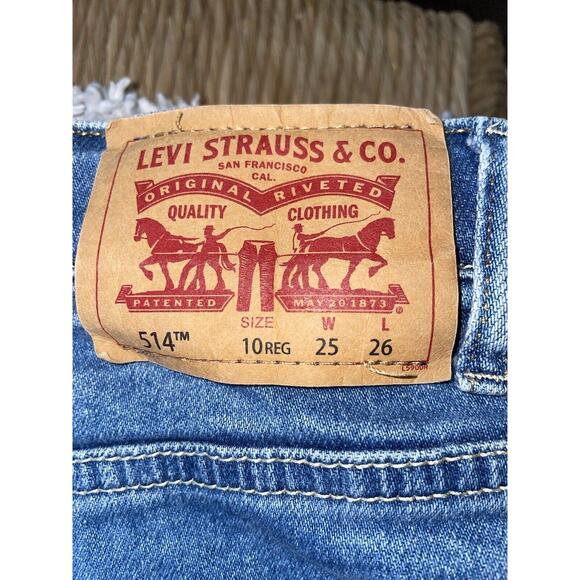 Levi’s 514 Boys Sz. 10 Red Tab Jeans. Fantastic Pair - Picture 10 of 16